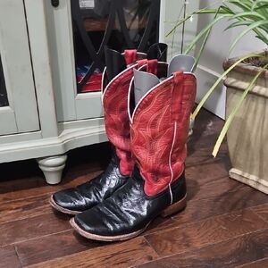 Alfa Boots. Mens Size 11.5 LEATHER  WESTERN RODEO Cowboy.